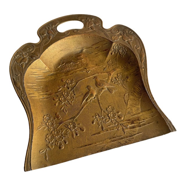 Early 20th Century Art Nouveau Crumb Catcher For Sale
