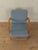 Vintage Blue Armchair, 1960s For Sale - Image 4 of 8
