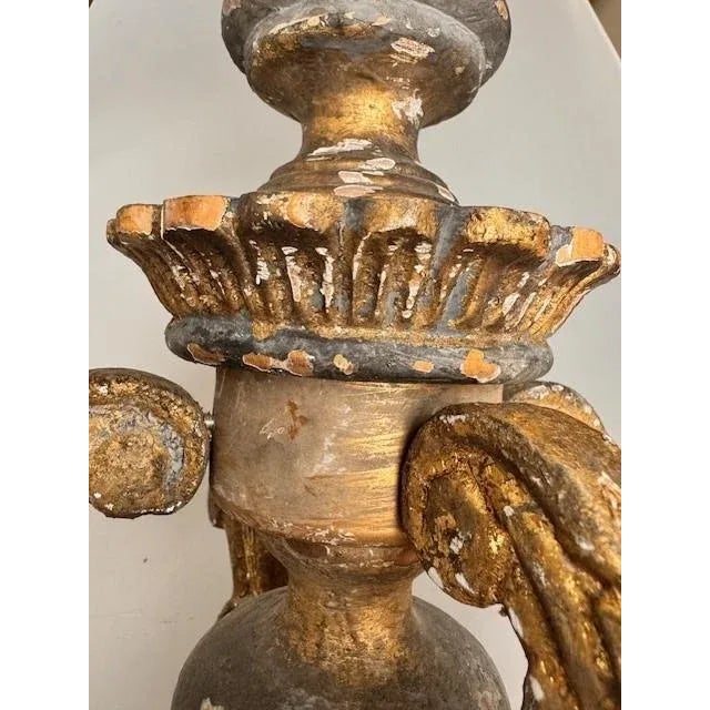 Not Yet Made - Made To Order 8-Light Carved Wood Chandelier For Sale - Image 5 of 10