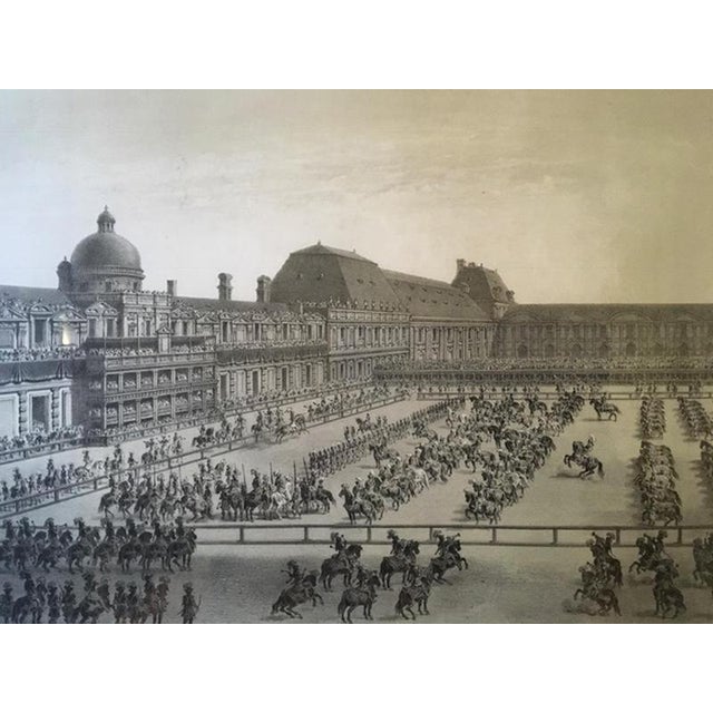 Black French Artist, Carousel, Mid-19th Century, Black and White Print For Sale - Image 8 of 16