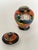 Burnt Orange Japanese Miniature Hand Painted Porcelain Ginger Jar For Sale - Image 8 of 11
