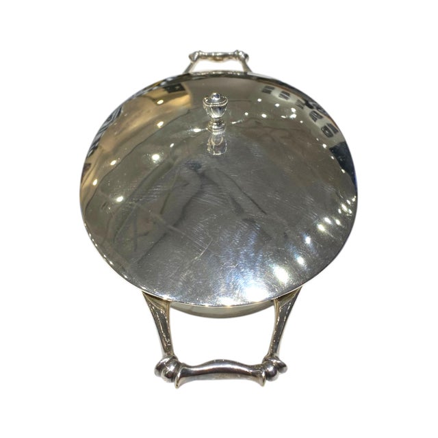 Early 20th Century W. A. S. Benson Arts & Crafts Silver-Plate Covered Serving Dish, England For Sale - Image 9 of 18