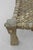 Tribal Early 20th Century Carved Wood + Woven Leather Chair For Sale - Image 3 of 7