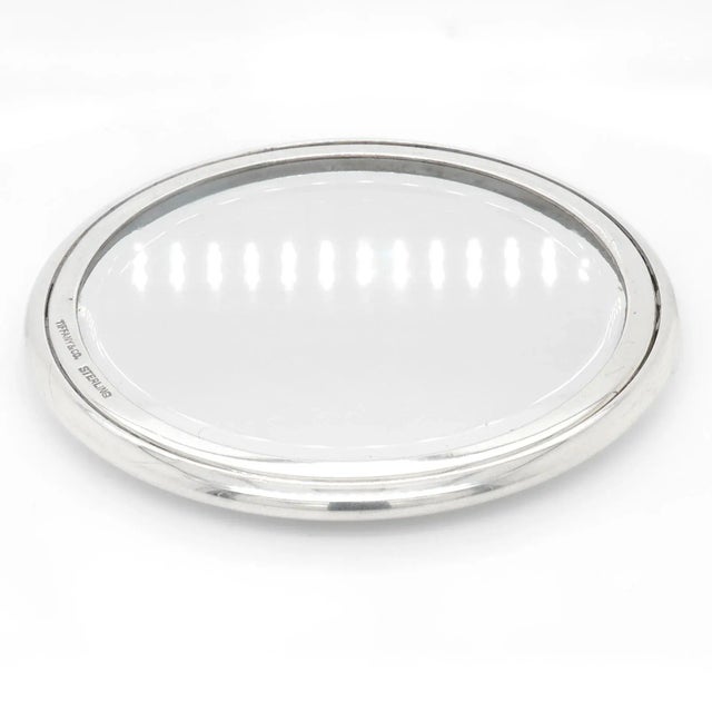 Antique Tiffany & Co. Sterling Silver Hand Mirror For Sale In Philadelphia - Image 6 of 11