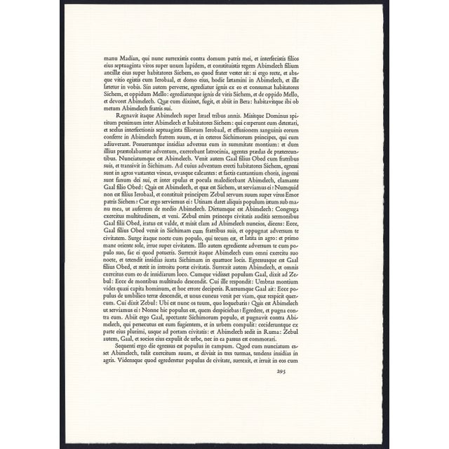 Printmaking Materials 1967 Salvador Dalí Biblia Sacra "Ego Sum Dominus Deus Tuus" (I Am the Lord Your God) For Sale - Image 7 of 11
