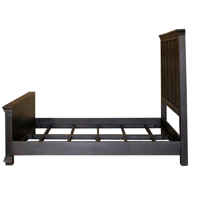 Dimensions: 81" W x 77" D x 66" H This bedis handcrafted by artisans using basic hand tools. Due to the nature of this...