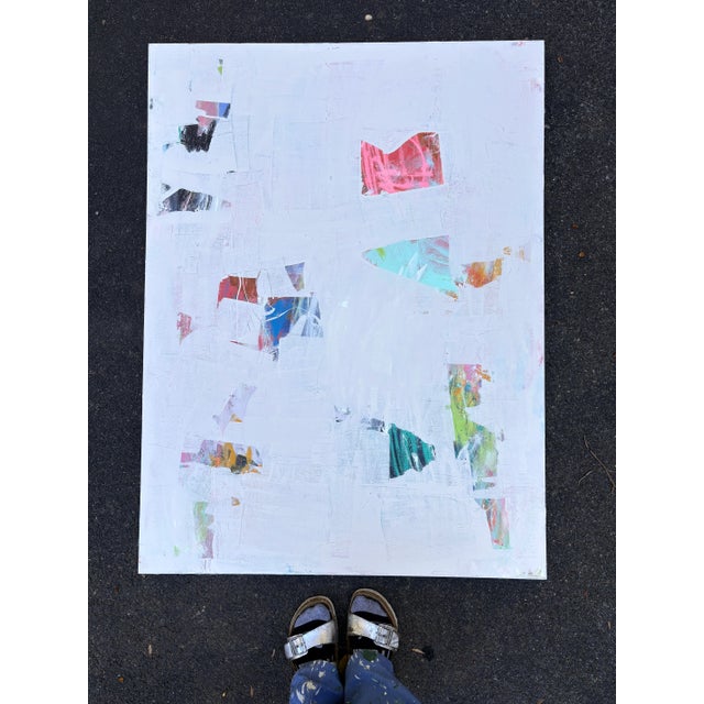 Paint Sarah Trundle, Contemporary Abstract Painting, "Afterthoughts" For Sale - Image 7 of 7