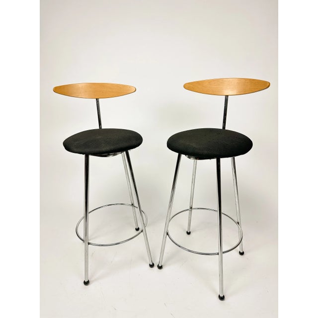 Set of Vintage Effezeta Italian Chairs, 1980s For Sale - Image 11 of 11