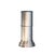 RL 09 Cylindrical Pedestal in Licorice Glossy Varnished Aluminum by Caspal For Sale - Image 9 of 11