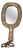 Gilded Mirror by Mithé Espelt For Sale