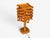 Swedish Modern, Large Table Lamp, Lacquered Pine, Sweden, 1970s For Sale - Image 12 of 14