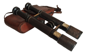 N.1853 Military Binoculars with Rangefinder from Moreau Teigne, Paris, 1860