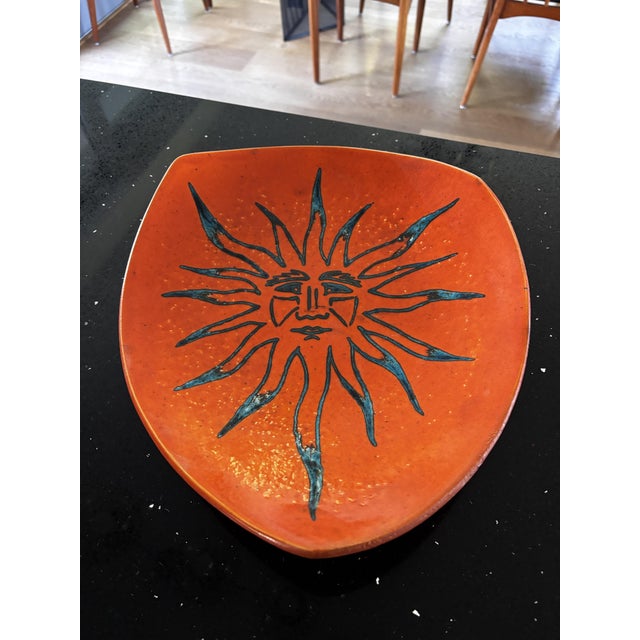 Large Ceramic Trinket Tray by Odette Guillot, France, 1956 For Sale - Image 12 of 13