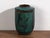 Antique Green Ceramic Vase For Sale - Image 5 of 6