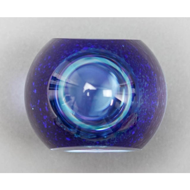 Caithness Scotland True Colours Signed Glass Paperweight Limited Edition 525/650 Measures Approximately 2 3/4" Diameter,...