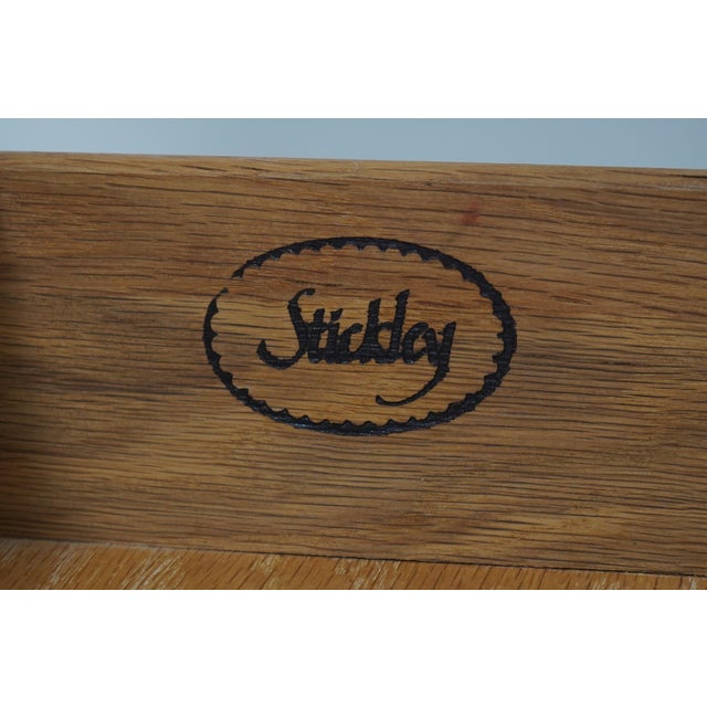 Stickley Arts & Crafts Cherry File Cabinet Chest For Sale - Image 11 of 12