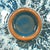 Ceramic Chinese Blue & White Splash Glazed Porcelain Tea Cup For Sale - Image 7 of 9