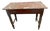 Late 19th Century Victorian Marble-Top Console Table With Spool Turned Legs For Sale
