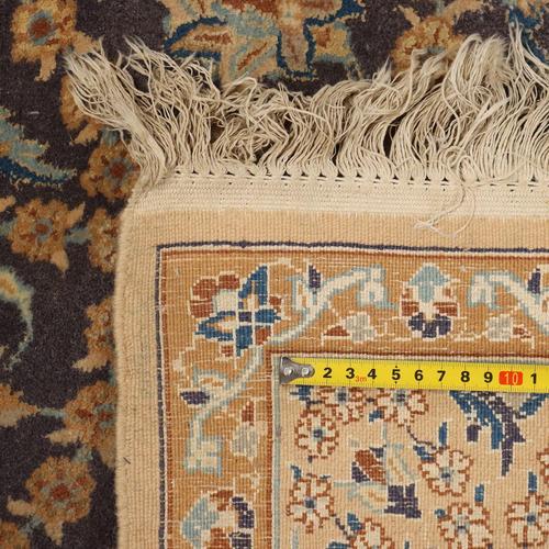 Brown Asian Rug in Cotton and Wool For Sale - Image 8 of 9