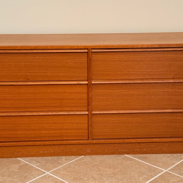 Mid-Century Modern Long Jesper Dresser Made in Denmark For Sale - Image 3 of 8