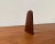 Mid-Century Scandinavian Bookend in Teak and Brass For Sale - Image 11 of 18