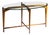 Mid-Century Modern Oval Coffee Table, Walnut Base, Glass Top, Italy For Sale