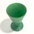 Glass Leafy Green Mixed Conical Vase Curation - Group of 5 For Sale - Image 7 of 13