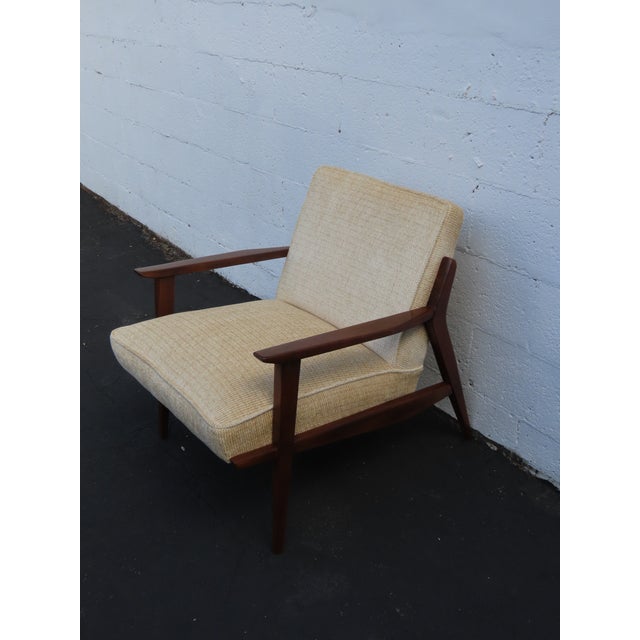 Mid Century Modern Lounge Accent Chairs a Pair 6613 For Sale - Image 17 of 18