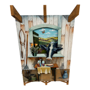 Circa 1988 Stephen Schubert Limited Edition Three Dimensional Giclee Painting