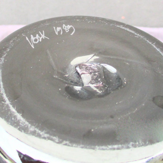 Vintage 1989 Kosta Boda Handblown Bowls - a Pair For Sale In New York - Image 6 of 8