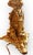 Gothic Pair of Antique American Cornelius Gilt Bronze and Crystal Three Arm Candelabra For Sale - Image 3 of 10