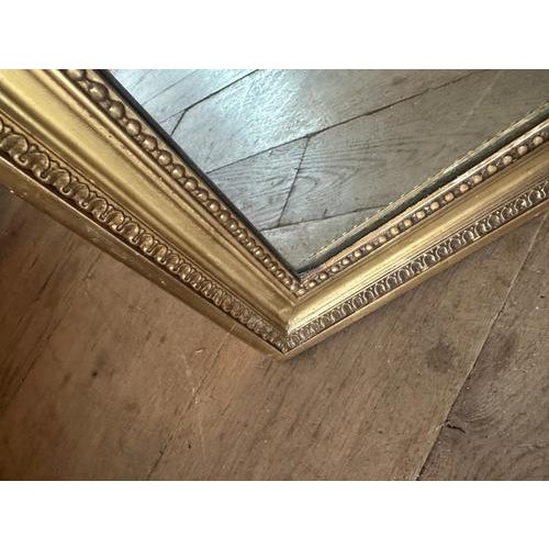 Antique French Louis XVI Style Gilt Mirror, 1850 For Sale - Image 11 of 14