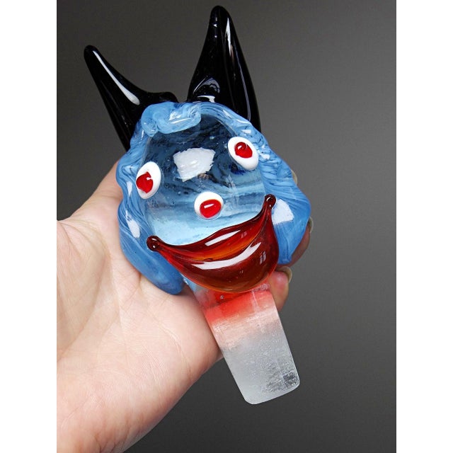 1960s Large Murano Glass Clown Carafes, Italy, 1960s-1970s, Set of 3 For Sale - Image 5 of 15