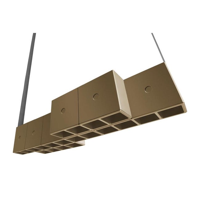 Metal Aluminium Tsai Suspension Lamp by Mario Tsai for Cassina For Sale - Image 7 of 9