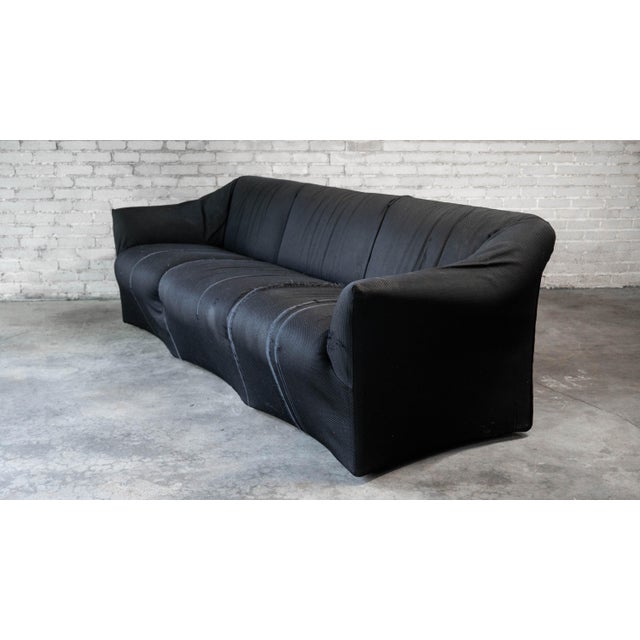 1970s 1970s Mario Bellini 'Tentazione' Three-Seater Sofa for Cassina For Sale - Image 5 of 15