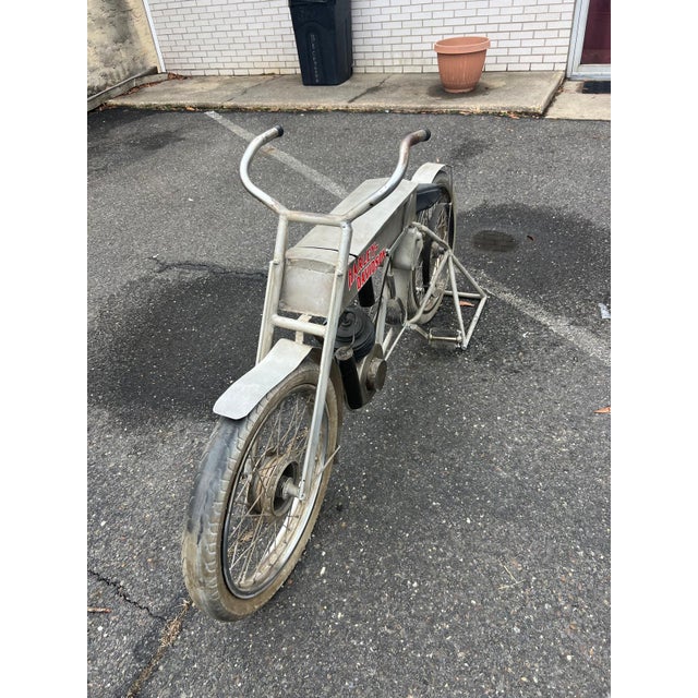 Metal Harley-Davidson Metal Motorcycle Sculpture For Sale - Image 7 of 8
