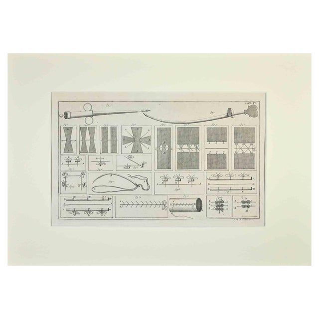 Lorenz Heister, Surgical Instruments, Etching, 1750 For Sale