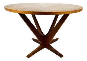 Danish Coffee Table in Teak by Holger Georg Jensen for Kubus