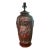 Antique 19th Century Chinese Rose Medallion Vase Lamp For Sale