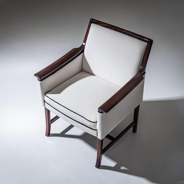 Brown Minerva Armchairs by Torbjørn Afdal, Norway, 1960s, Set of 3 For Sale - Image 8 of 11