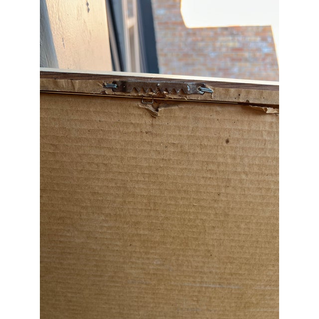 Vintage Large 1980’s PostModern Framed Lithograph For Sale - Image 4 of 9