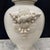 Large Antique Italian Pair of White Ceramic Apothecary Style Urn Vases -a Pair For Sale - Image 9 of 12