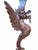 Brown Pair Carved Winged Dragon Pedestals For Sale - Image 8 of 8