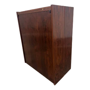 1950s Danish Modern Rosewood Foldable Bar Johannes Andersen