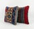 This beautiful 16'' x 16'' pillow cover set was made from authentic Turkish rug pieces. Bright colors of wool adorn the...