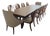Century Brand Omni Dining Table - Cluster Maple For Sale