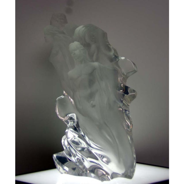 Frederick Hart "Passages"1987 Lucite Acrylic Sculpture Hand Signed For Sale - Image 13 of 13