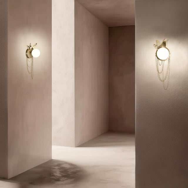 Contemporary Berlin Wall Lamps by Creativemary, Set of 2 For Sale - Image 3 of 8