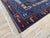 Textile Vintage Teal Wool Kazak-Style Tribal Rug 9 X 13 For Sale - Image 7 of 17