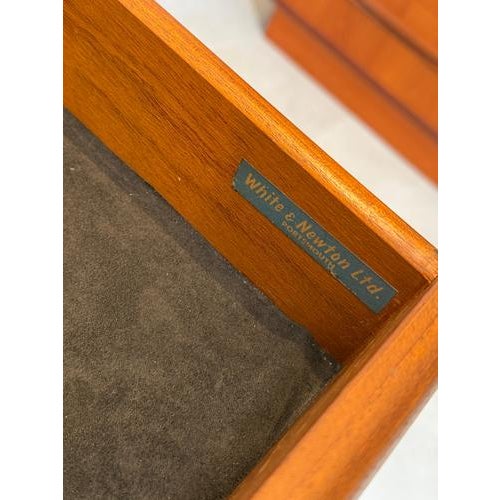 Wood Mid-Century Modern British Teak Sideboard from White & Newton For Sale - Image 7 of 9